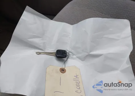 2003 Toyota Corolla Le z USA, uszkodzony, nr VIN 2T1BR32E63C123451